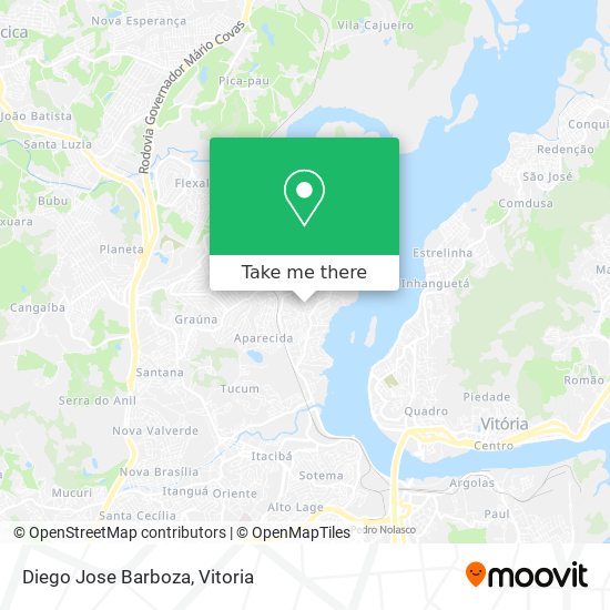Diego Jose Barboza map