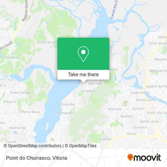 Point do Churrasco map