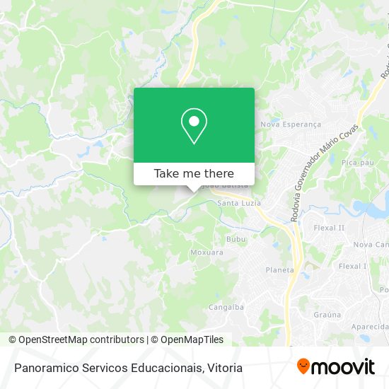 Panoramico Servicos Educacionais map