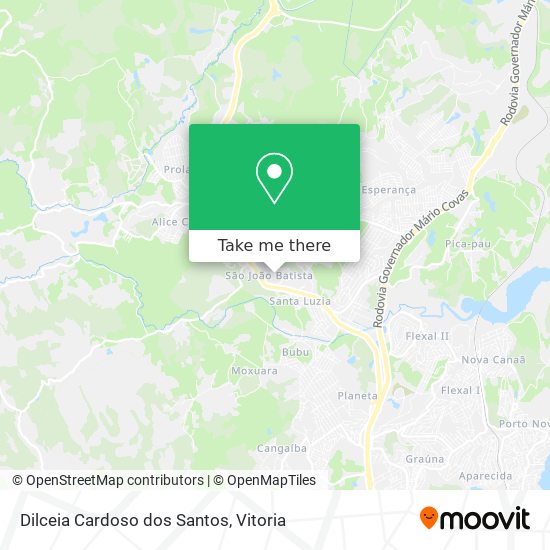 Dilceia Cardoso dos Santos map