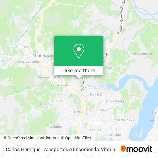 Carlos Henrique Transportes e Encomenda map