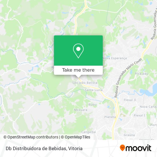 Db Distribuidora de Bebidas map