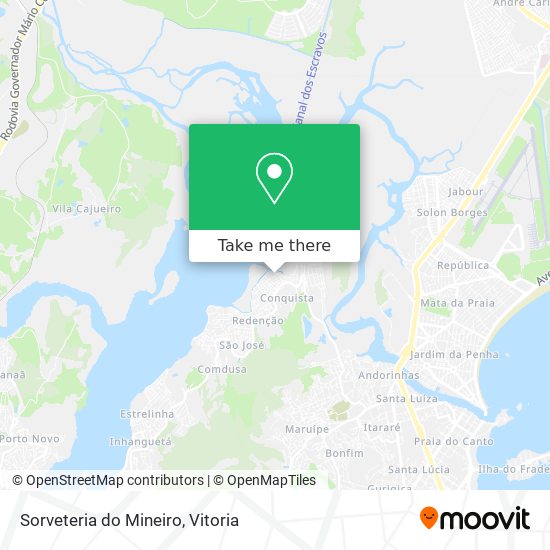 Sorveteria do Mineiro map