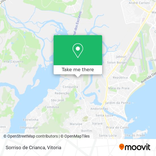Sorriso de Crianca map