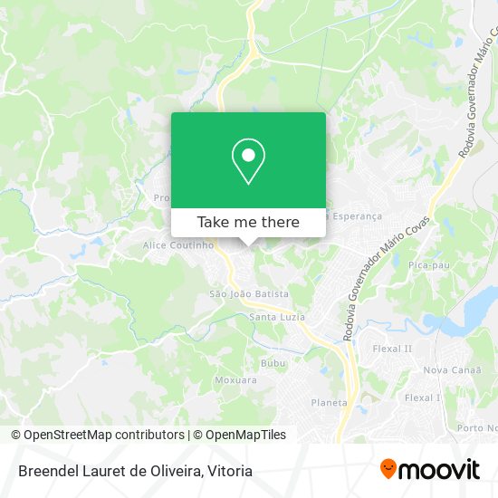 Breendel Lauret de Oliveira map