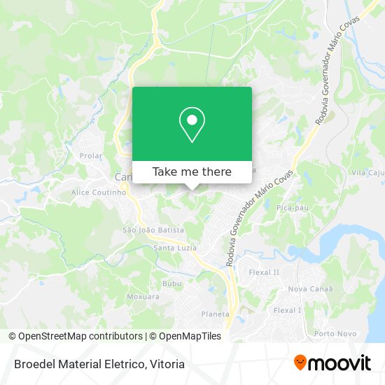 Broedel Material Eletrico map