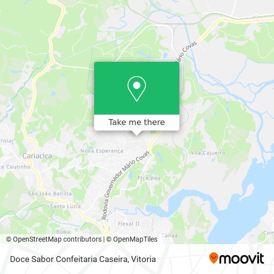 Doce Sabor Confeitaria Caseira map