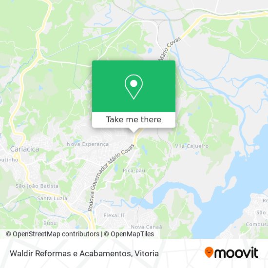 Waldir Reformas e Acabamentos map