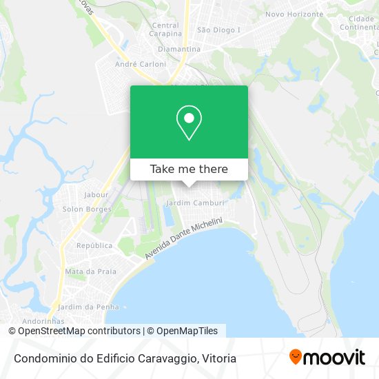 Condominio do Edificio Caravaggio map