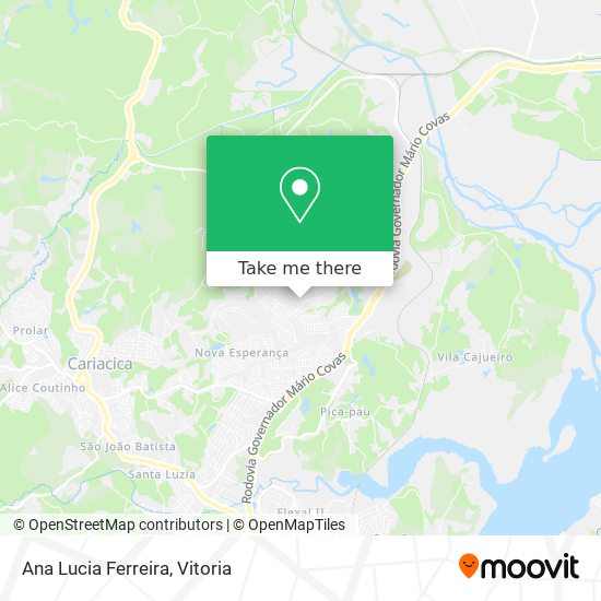 Ana Lucia Ferreira map