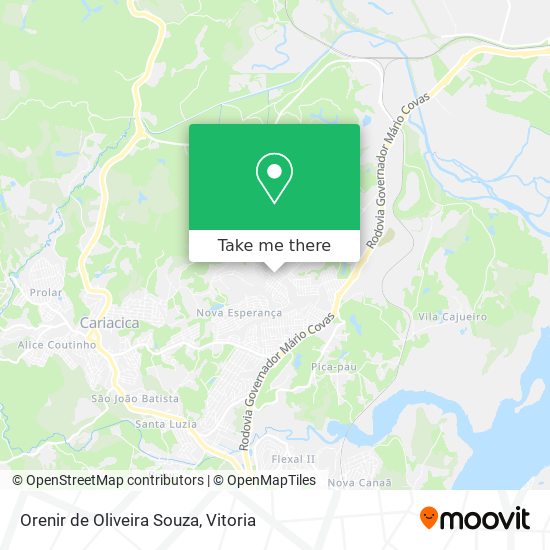 Orenir de Oliveira Souza map