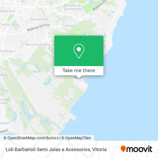 Lidi Barbarioli Semi Joias e Acessorios map