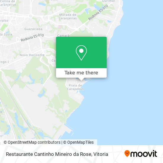 Restaurante Cantinho Mineiro da Rose map