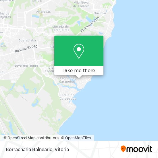 Borracharia Balneario map