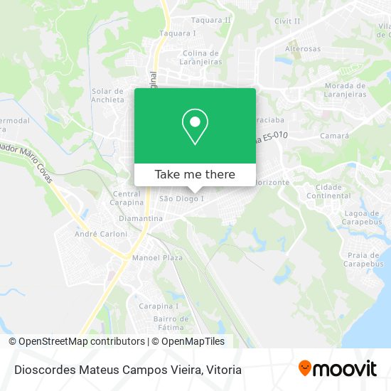 Dioscordes Mateus Campos Vieira map