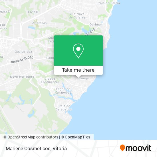 Mariene Cosmeticos map