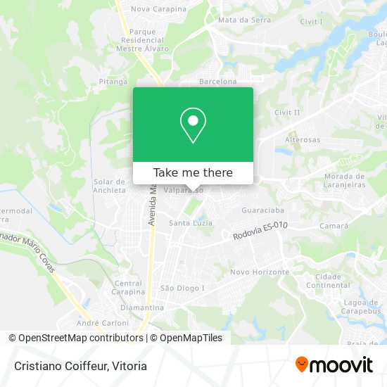 Cristiano Coiffeur map