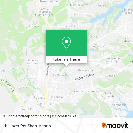Ki Lazer Pet Shop map