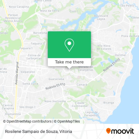 Rosilene Sampaio de Souza map