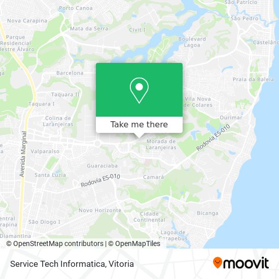 Mapa Service Tech Informatica