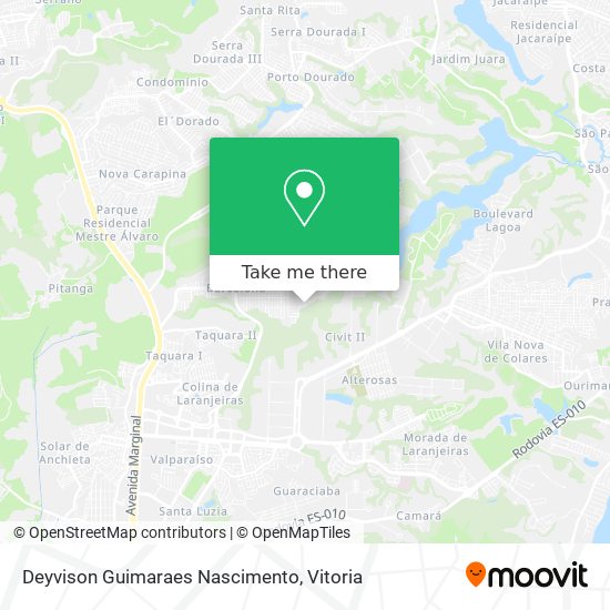 Deyvison Guimaraes Nascimento map