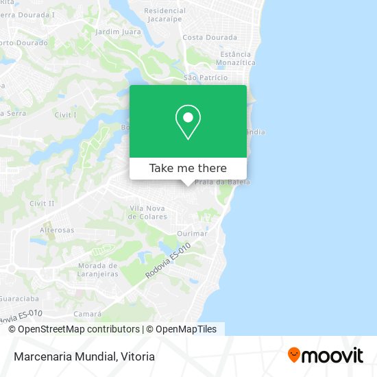 Marcenaria Mundial map