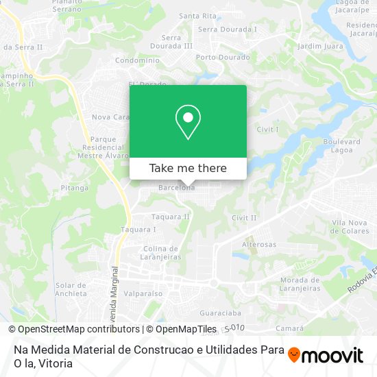 Na Medida Material de Construcao e Utilidades Para O la map