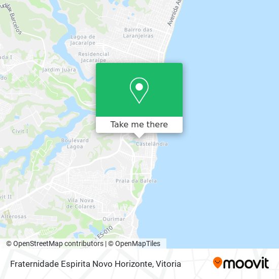 Fraternidade Espirita Novo Horizonte map