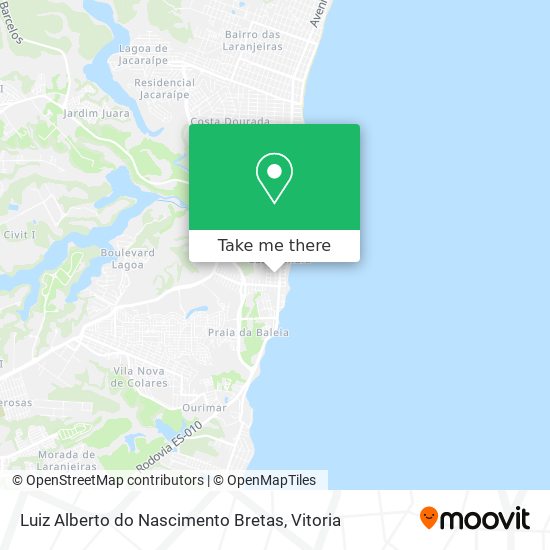 Luiz Alberto do Nascimento Bretas map