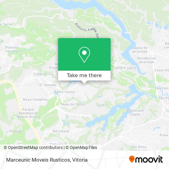 Marceunic Moveis Rusticos map