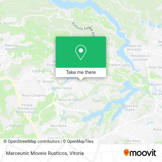 Marceunic Moveis Rusticos map