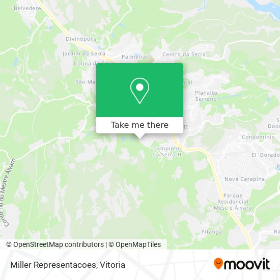 Miller Representacoes map