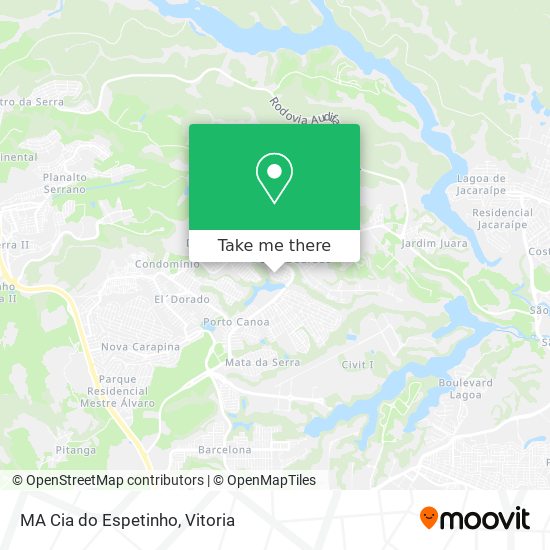 MA Cia do Espetinho map