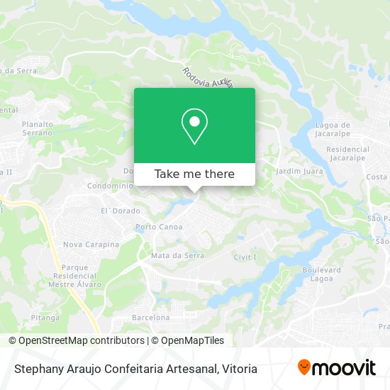 Stephany Araujo Confeitaria Artesanal map