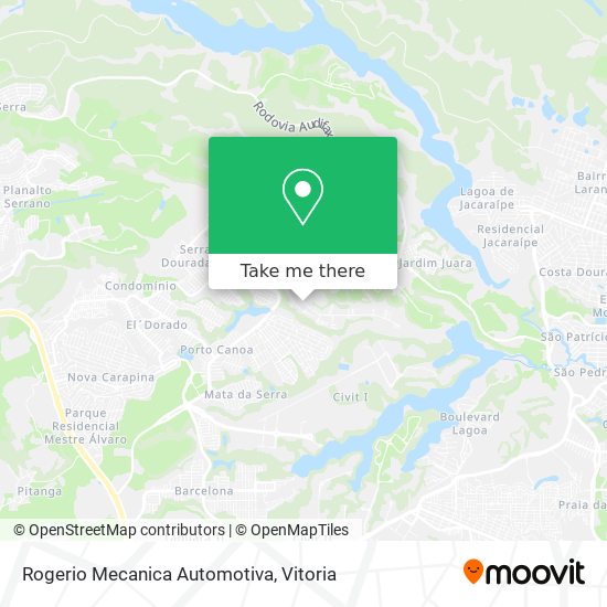 Rogerio Mecanica Automotiva map