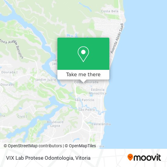 VIX Lab Protese Odontologia map