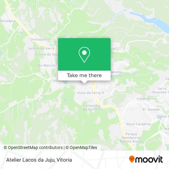 Atelier Lacos da Juju map
