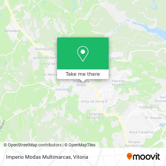 Imperio Modas Multimarcas map