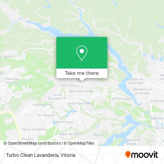 Turbo Clean Lavanderia map