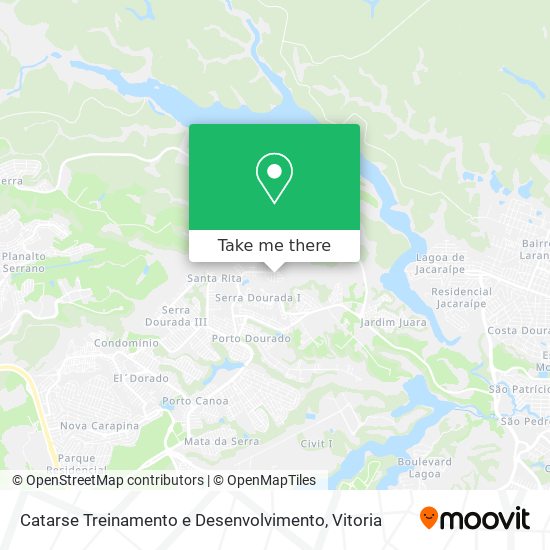 Catarse Treinamento e Desenvolvimento map