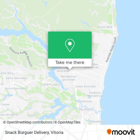 Snack Burguer Delivery map