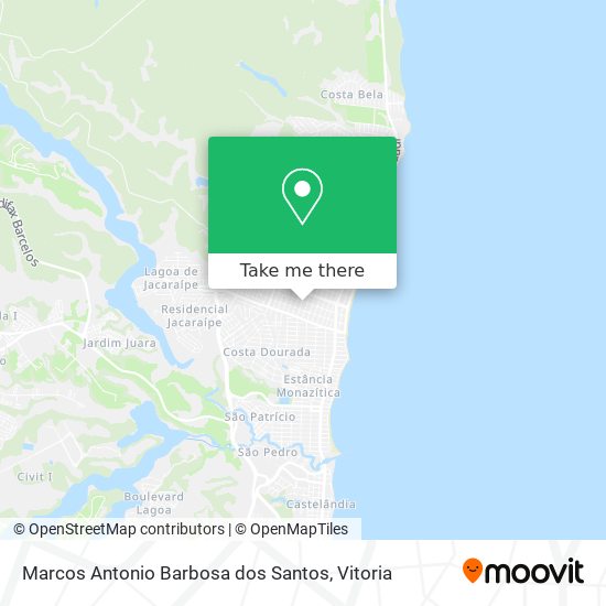 Marcos Antonio Barbosa dos Santos map