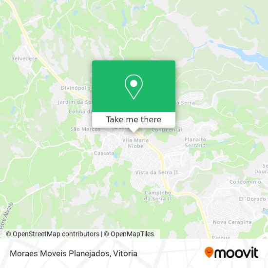 Moraes Moveis Planejados map