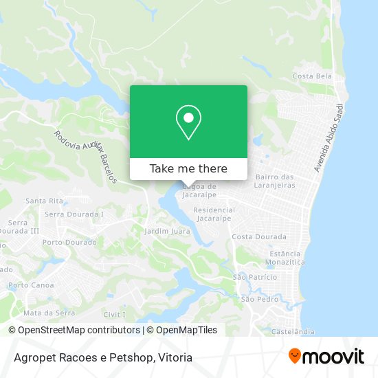 Agropet Racoes e Petshop map