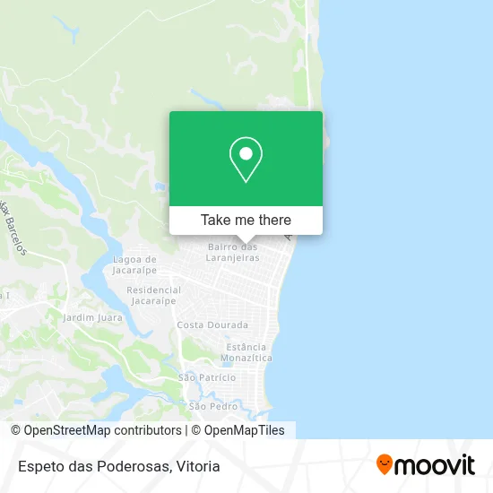 Espeto das Poderosas map