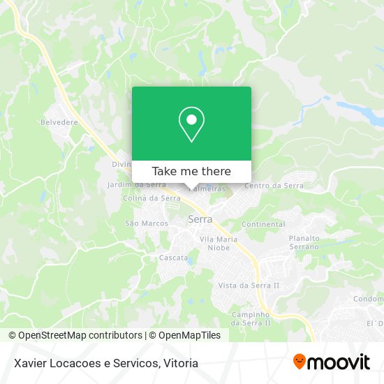 Xavier Locacoes e Servicos map