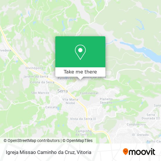 Igreja Missao Caminho da Cruz map