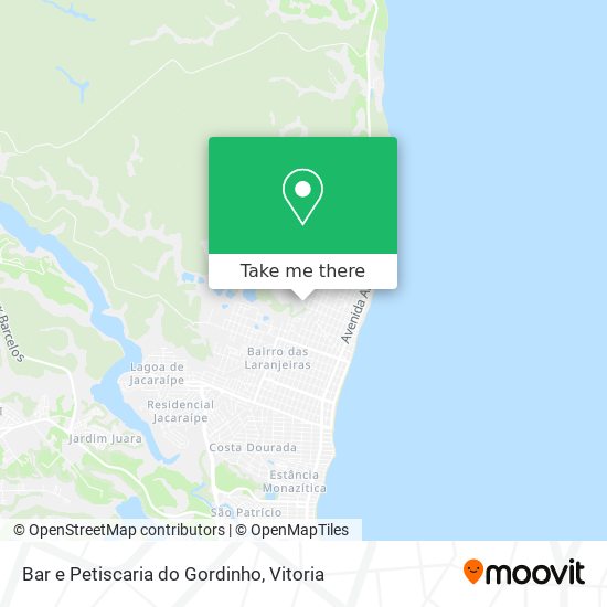 Bar e Petiscaria do Gordinho map