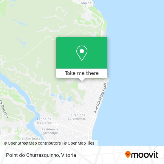 Point do Churrasquinho map