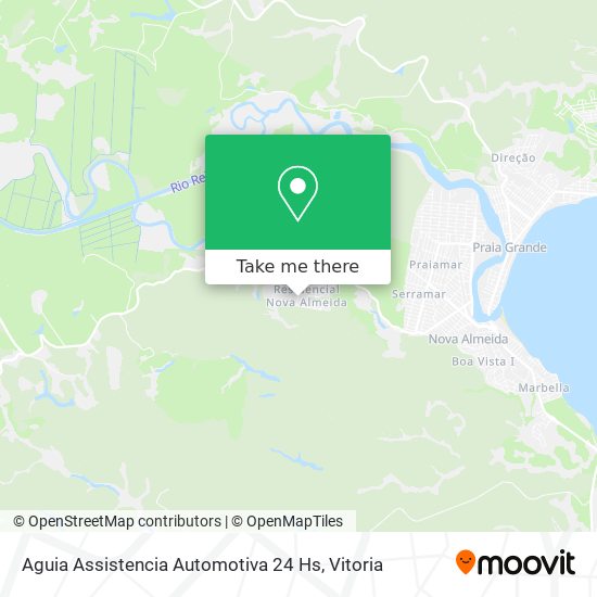Aguia Assistencia Automotiva 24 Hs map